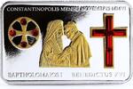 Cook Islands 5 dollars Cook Islands 5 dollars Pope Visit in Turkey Red Cross gilded silver coin 2006 -