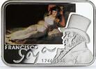 Niue 1 dollar Niue 1 dollar Painters of the World Francisco Goya Art colored silver coin 2010 -