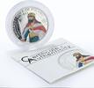 Palau 2 dollars Palau 2 dollars Duke of Poland Mieszko First colored proof silver coin 2010 -