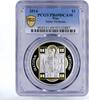 Niue 1 dollar Niue 1 dollar Saint Nicholas PR69 PCGS silver coin 2014 -