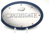 Cook Islands 50$ 2013 ZEPPELIN Mother Of Pearl Airship Hindenburg 5 oz Silver Coin