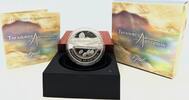 Australia 1$ Australia 2008 1$ Treasures of Australia Opals 1 oz Silver Proof Locket Coin -