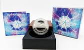 Australia 1$ Australia 2009 1$ Treasures of Australia Diamonds 1 oz Silver Proof Locket Coin -