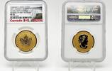 Canada 200$ 2017 ICONIC MAPLE LEAF REVERSE PROOF 1 oz Pure Gold Coin NGC... 3,900.41 £ free shipping