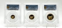 Australia 2004 Kangaroo Nugget Three Piece Set Gold Coin PCGS PR70 3,466.93 £ free shipping