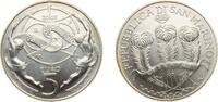 San Marino 5 Euro San Marino Republic 2007 R 5 Euro (Equal Opportunity) Silver (.925) Rome Mint (70000) 18g BU KM 473 -