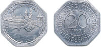 Germany 20 Pfennigs Nuremberg and Fürth, Cities of ND 20 Pfennig - Hl. Geist Spital (Nürnberg-Fürth) Aluminium L. Chr. Lauer Mint (10000) 1.3g UNC M -