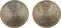 Germany 5 Deutsche Mark Germany Federal Republic of Germany 1974 D 5 Deutsche Mark Silver (.625) (Copper .375) Munich Mint (4594000) 11.2g BU KM 112 J 3 -