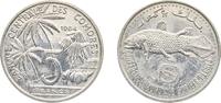 Comoro Islands 5 Francs Comoro Islands Federal Islamic Republic 1984 5 Francs (World Fisheries Conference) Aluminium Paris Mint (1010000) 3.85g UNC KM 1 -