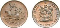 South Africa ½ Cent South Africa Republic 1971 ½ Cent (SOUTH AFRICA - SUID-AFRIKA) Bronze Pretoria Mint 2g PF KM 81 -
