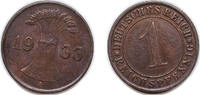 Germany 1 Reichspfennig Germany Weimar Republic 1933 A 1 Reichspfennig Copper Berlin Mint (37845645) 2g AU KM 37 AKS 57 J 313 Schön DM 36 -
