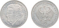 Germany 2 Deutsche Mark Germany Federal Republic of Germany 1999 G 2 Deutsche Mark (Franz Josef Strauss) Copper-nickel clad nickel Staatliche Münze Bade -