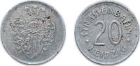 Germany 20 Pfennigs Germany ND 20 Pfennigs- Strassenbahn Leipzig Zinc 3.9g VF -