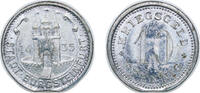 Germany 10 Pfennigs Germany City of Burgsteinfurt Second Empire ND 10 Pfennig - Burgsteinfurt Zinc Heinrich Kissing Mint (15184) 1.7g VF Funck 71.1 -
