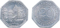 Germany 20 Pfennigs Nuremberg and Fürth, Cities of ND 20 Pfennig - Neutorzwinger (Nürnberg-Fürth) Aluminium L. Chr. Lauer Mint (10000) 1.2g UNC Men0 -