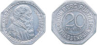 Germany 20 Pfennigs Nuremberg and Fürth, Cities of ND 20 Pfennig - Wenzel Jamnitzer (Nürnberg-Fürth) Aluminium L. Chr. Lauer Mint 1.3g UNC Men05 192 -