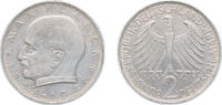 Germany 2 Deutsche Mark Germany Federal Republic of Germany 1959 F 2 Deutsche Mark (Max Planck) Copper-nickel Staatliche Münze Baden-Württemberg Mint (2 -