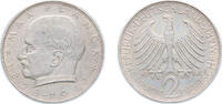 Germany 2 Deutsche Mark Germany Federal Republic of Germany 1964 G 2 Deutsche Mark (Max Planck) Copper-nickel Staatliche Münze Baden-Württemberg Mint (3 -