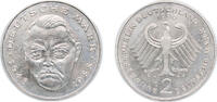 Germany 2 Deutsche Mark Germany Federal Republic of Germany 1996 D 2 Deutsche Mark (Ludwig Erhard) Copper-nickel clad nickel Munich Mint 7g UNC KM 170 J -