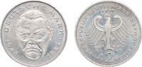 Germany 2 Deutsche Mark Germany Federal Republic of Germany 1997 F 2 Deutsche Mark (Ludwig Erhard) Copper-nickel clad nickel Staatliche Münze Baden-Würt -