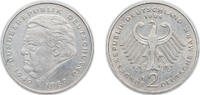 Germany 2 Deutsche Mark Germany Federal Republic of Germany 1998 F 2 Deutsche Mark (Franz Josef Strauss) Copper-nickel clad nickel Staatliche Münze Bade -
