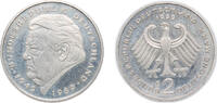 Germany 2 Deutsche Mark Germany Federal Republic of Germany 1999 D 2 Deutsche Mark (Franz Josef Strauss) Copper-nickel clad nickel Munich Mint (70000) 7 -