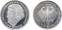 Germany 2 Deutsche Mark Germany Federal Republic of Germany 2001 D 2 Deutsche Mark (Franz Josef Strauss) Copper-nickel clad nickel Munich Mint (130000) -