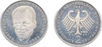 Germany 2 Deutsche Mark Germany Federal Republic of Germany 1999 J 2 Deutsche Mark (Willy Brandt) Copper-nickel clad nickel Hamburgische Münze Mint (700 -