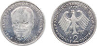 Germany 2 Deutsche Mark Germany Federal Republic of Germany 2000 F 2 Deutsche Mark (Willy Brandt) Copper-nickel clad nickel Staatliche Münze Baden-Württ -