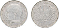 Germany 2 Deutsche Mark Germany Federal Republic of Germany 1957 F 2 Deutsche Mark (Max Planck) Copper-nickel Staatliche Münze Baden-Württemberg Mint (6 -
