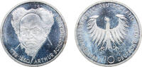 Germany 10 Deutsche Mark Germany Federal Republic of Germany 1988 D 10 Deutsche Mark (Arthur Schopenhauer) Silver (.625) Munich Mint (8000000) 15.5g UNC -