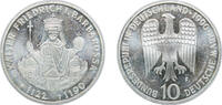 Germany 10 Deutsche Mark Germany Federal Republic of Germany 1990 F 10 Deutsche Mark (Frederick I. Barbarossa) Silver (.625) Staatliche Münze Baden-Württ -