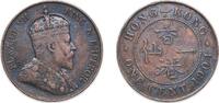 China 1 Cent China Hong Kong 1904 H 1 Cent - Edward VII Bronze (10000000) 7.34g VF KM 11 Schön 1 -