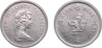 China 1 Dollar China Hong Kong British colony 1978 1 Dollar - Elizabeth II (2nd portrait) Copper-nickel (75% Copper, 25% Nickel) Royal Mint (12 -