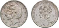 Poland 10 Zlotys Poland People's Republic 1975 MW 10 Zlotys (Adam Mickiewicz) Copper-nickel Mint of Poland (35000000) 7.57g AU Y 74 Fischer Po OB -