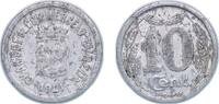 France 10 Centimes France Commune of Evreux Third Republic 1921 10 Centimes Aluminium Thévenon & Co. Mint 1.38g VF El Mon 10.2 -