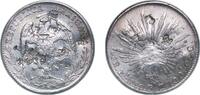 Mexico 8 Reales Mexico Federal Republic 1886 Zs FZ 8 Reales ¨合¨ Silver (.903) Casa de Moneda de Zacatecas Mint 26.91g AU Chopmarked KM 377 -