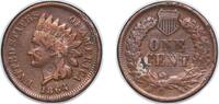 United States 1 Cent United States Federal republic 1 Cent Indian Head Cent Bronze (.950 copper, .050 tin and zinc) 3.22g VF Damage KM 90a Schön 11 -