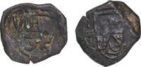 Spain 8 Maravedis Spain Kingdom 1641 - 1642 8 Maravedis - Philip IV (countermarked) Copper 5.14g VF -