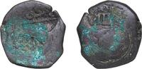 Spain 8 Maravedis Spain Kingdom 1654 - 1655 8 Maravedis - Philip IV (countermarked) Billon 7.7g VF -