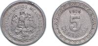 Mexico 5 Centavos Mexico United Mexican States 1914 M 5 Centavos Nickel (2000000) 4.9g VF KM 421 Schön 15 -