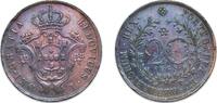 Portugal 20 Réis Portugal Azores 1865 20 Réis - Luiz I Copper (178000) 11.87g XF KM 15 Gomes L1 03 -
