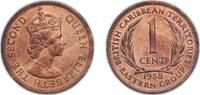 Eastern Caribbean States 1 Cent 1958 Royal Mint (Tower Hill) Eastern Car... 7.64 £ Tax included +  8.68 £ shipping