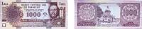 Paraguay 1000 Guaraníes Paraguay Republic 2005 1000 Guaranies Paper UNC P 222 -