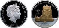 Cook Islands 10 Dollars Cook Islands New Zealand Free Association 2010 10 Dollars - Elizabeth II (Belém Tower) Silver (.999) (5000) 31.1g PF KM 1500 -