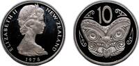 New Zealand 10 Cents New Zealand 1978 10 Cents - Elizabeth II (2nd portrait) Copper-nickel (15000) 5.6g PF KM 41 KM 41.1 KM 41.2 -