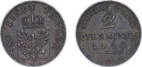 Germany 2 Pfenninge Germany Kingdom of Prussia German states 1856 A 2 Pfennigs - Frederick William IV Copper Berlin Mint 2.9g XF AKS 91 Old/Mue 2 33 -
