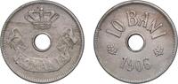 Romania 10 Bani Romania Kingdom 1906 10 Bani - Carol I Copper-nickel Royal Mint of Belgium (24180000) 4g AU KM 32 Schön 35 -