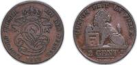 Belgium 2 Centimes Belgium Kingdom 1846 2 Centimes - Léopold I Copper Royal Mint of Belgium (8088029) 3.95g VF KM 4.1 KM 4.2 KM 4.3 KM 4.4 LA BFM-8 -