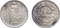 Switzerland ½ Franc Switzerland Federal State 1945 B ½ Franc (Helvetia standing; silver) Silver (.835) (16.5% copper) (4928000) 2.45g AU HMZ 2 1206 -